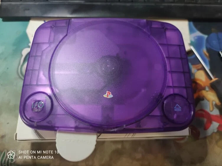 PS1 Replacement Shell / Casing / Case for PS One 1 Console - Translucent Purple