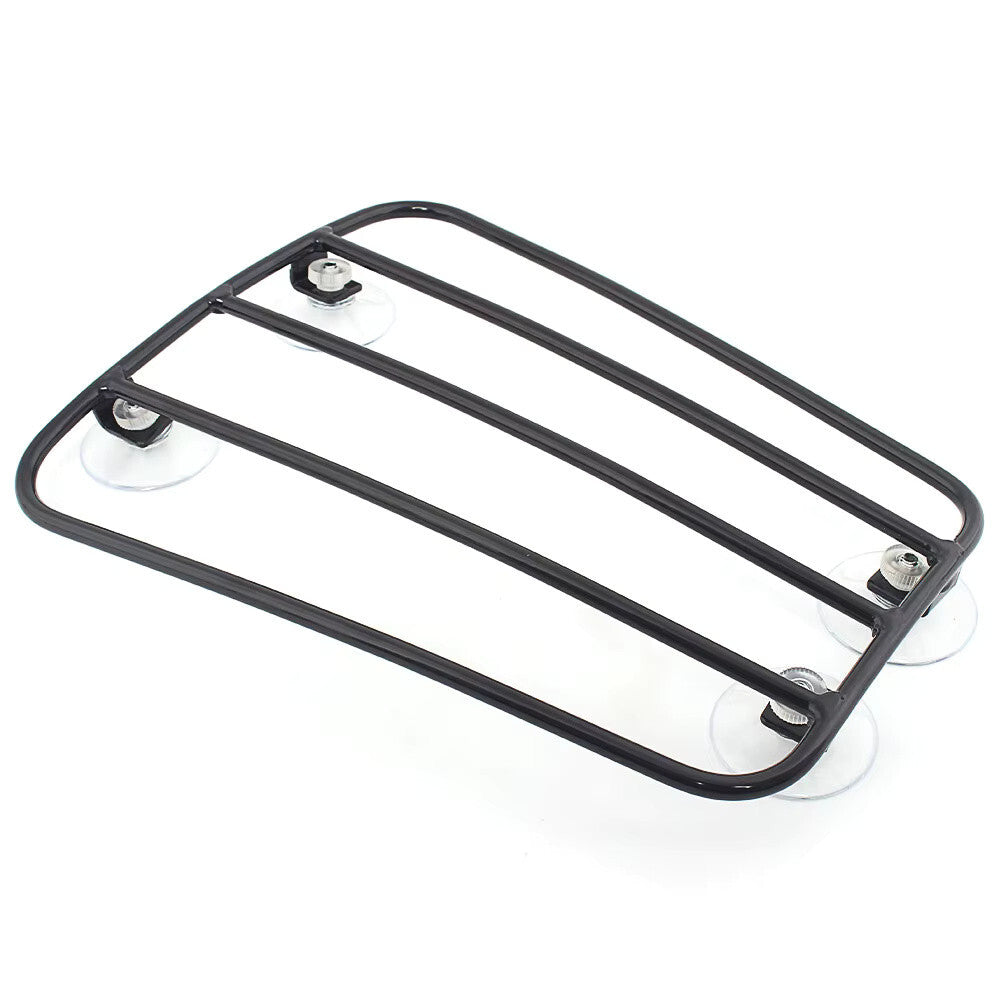 Motorcycle Fuel Tank Luggage Rack - Triumph Bonneville etc Universal Suction Cup