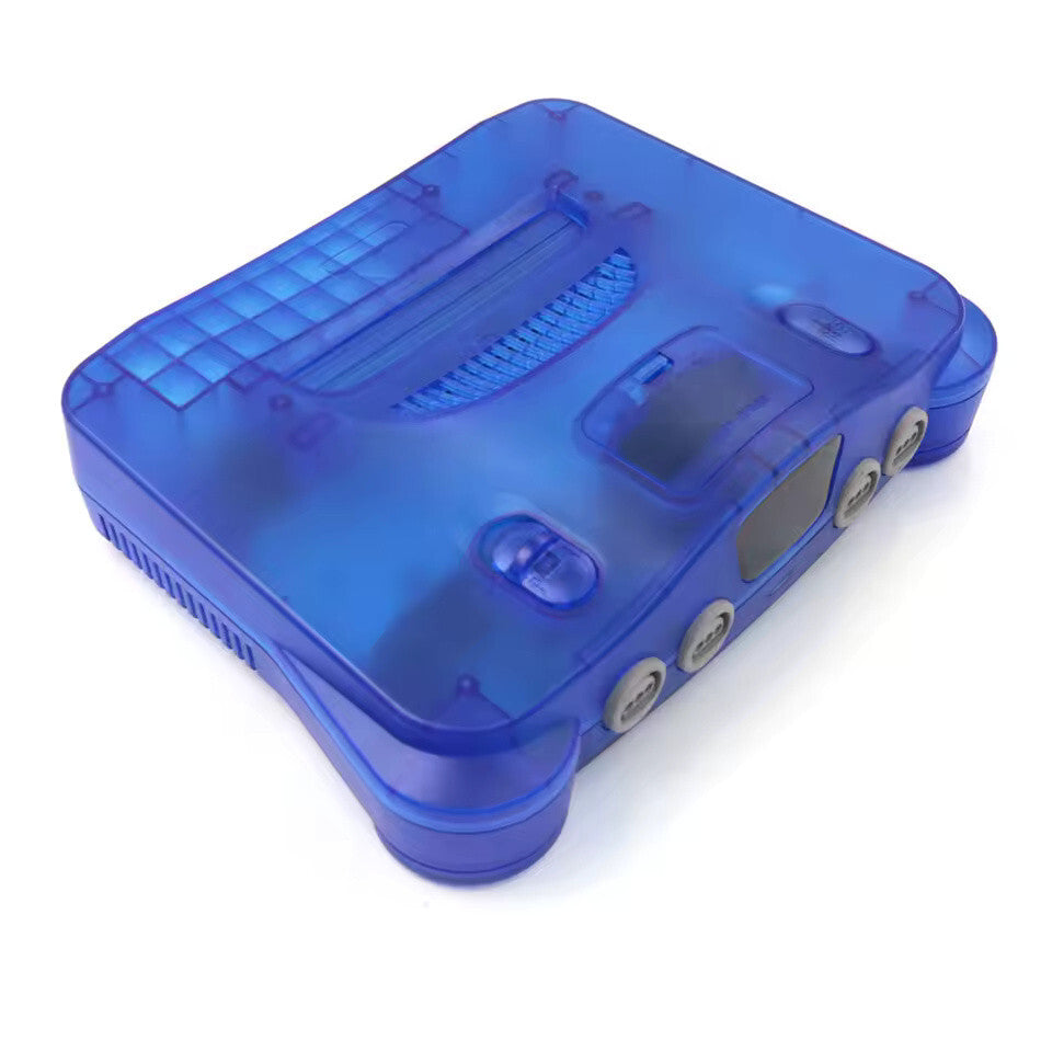 Replacement Casing / Shell / Case - Nintendo N64 Console - Translucent Blue