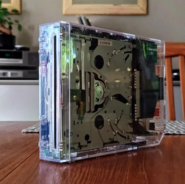 Replacement Transparent Clear - Casing / Shell / Case for Nintendo Wii Console