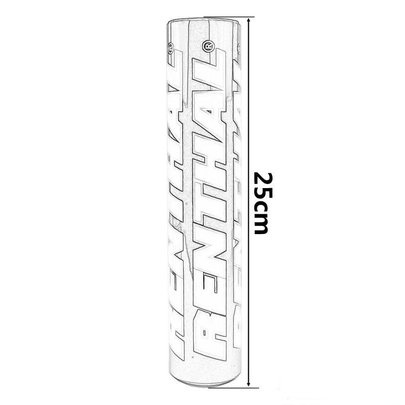 Motocross Bar Pad - 25CM Handlebar Foam 10" Green Kawasaki Honda Renthal KTM etc