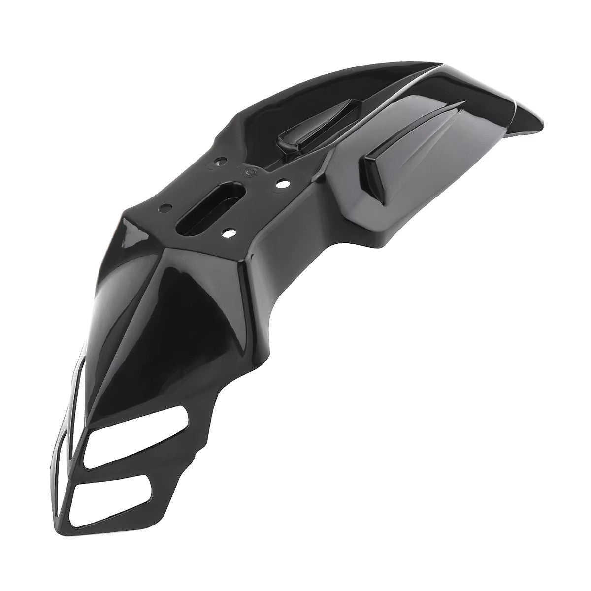 Universal Front Mudguard Fender - Supermoto / Motocross / Enduro Black Honda etc