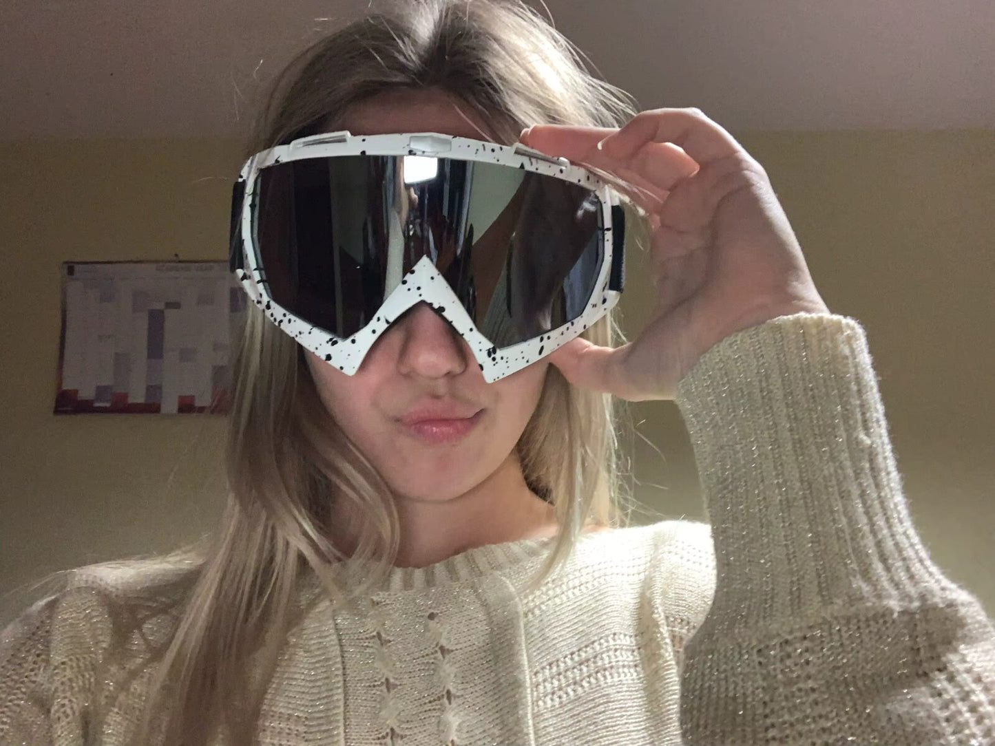 Anti-Fog Ski Goggles - UV400 Adult Men / Women Protection with Dual Lens