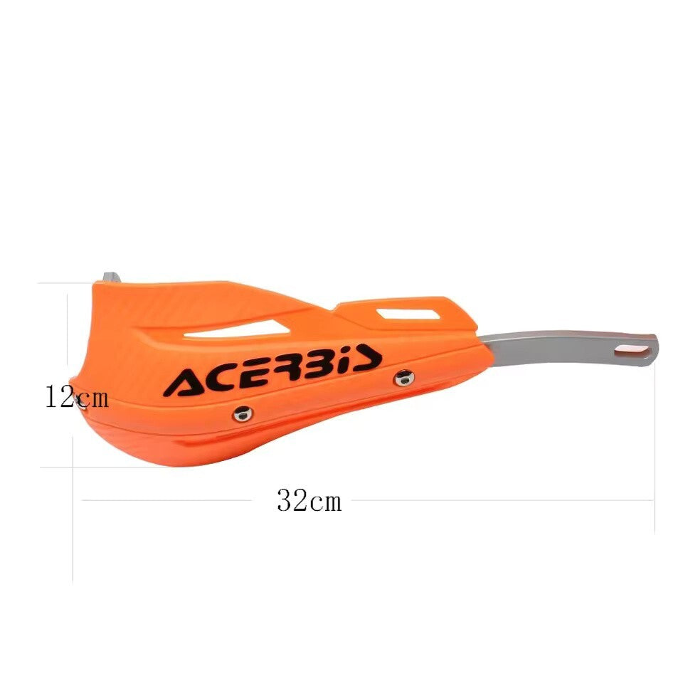 Orange Handlebar Bar Guards Motocross Enduro - Mount Kit KTM etc Hand Guard