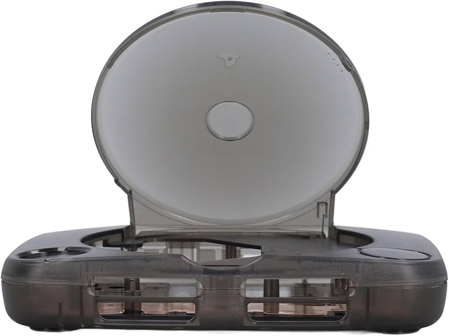 PS1 Replacement Shell / Casing / Case for PS One 1 Console - Translucent Black