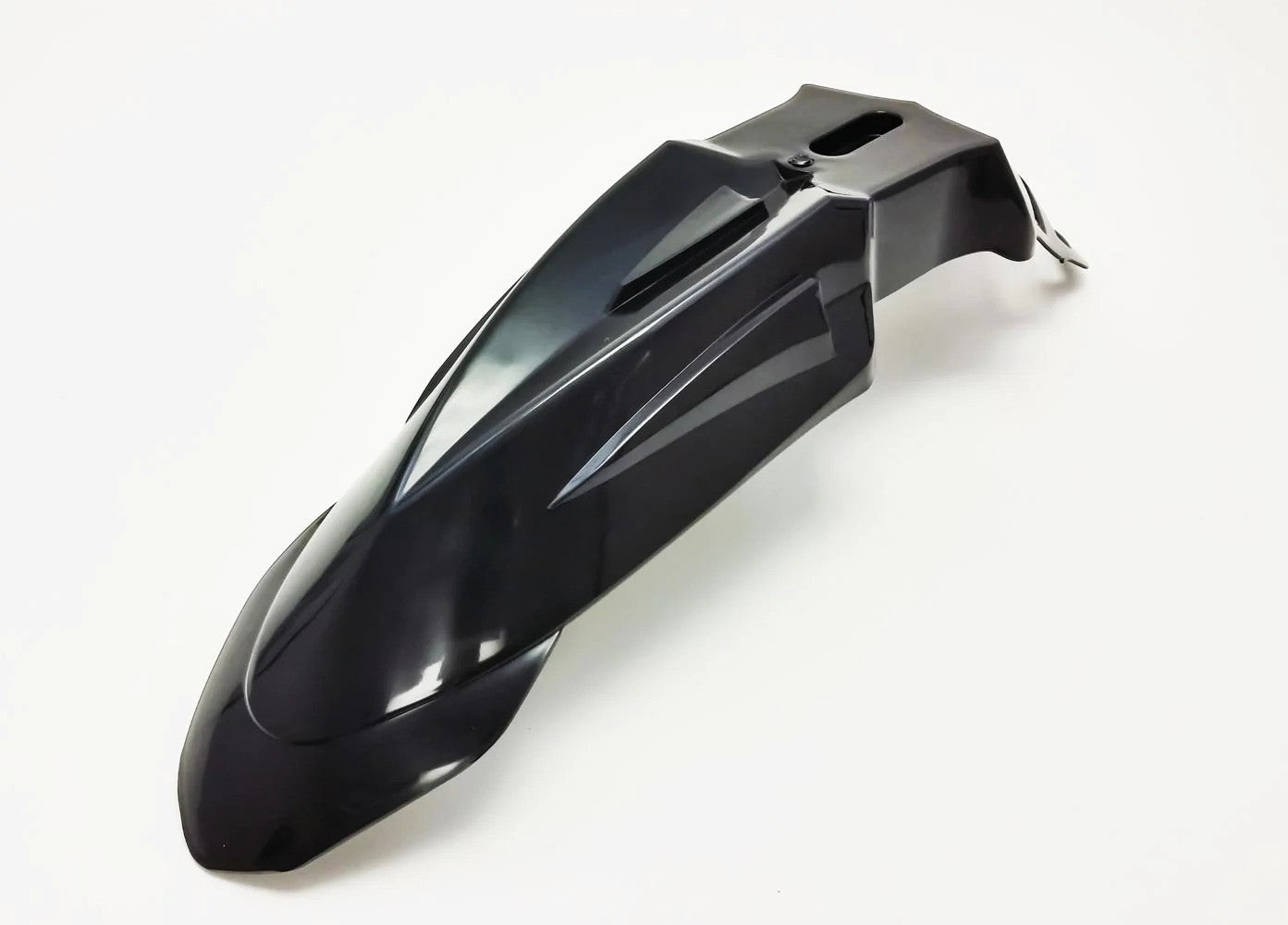 Universal Front Mudguard Fender - Supermoto / Motocross / Enduro Black Honda etc