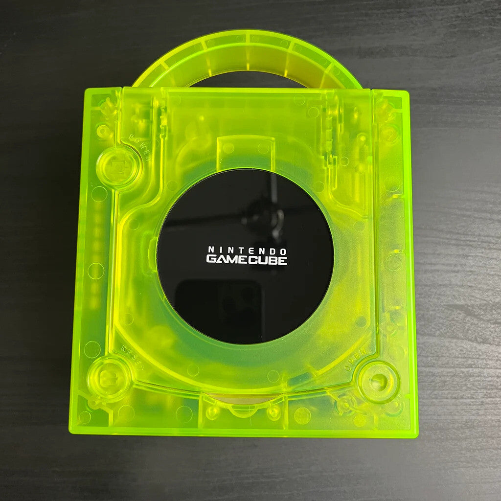 Replacement Casing / Shell / Case Nintendo Gamecube Console - Transparent Green