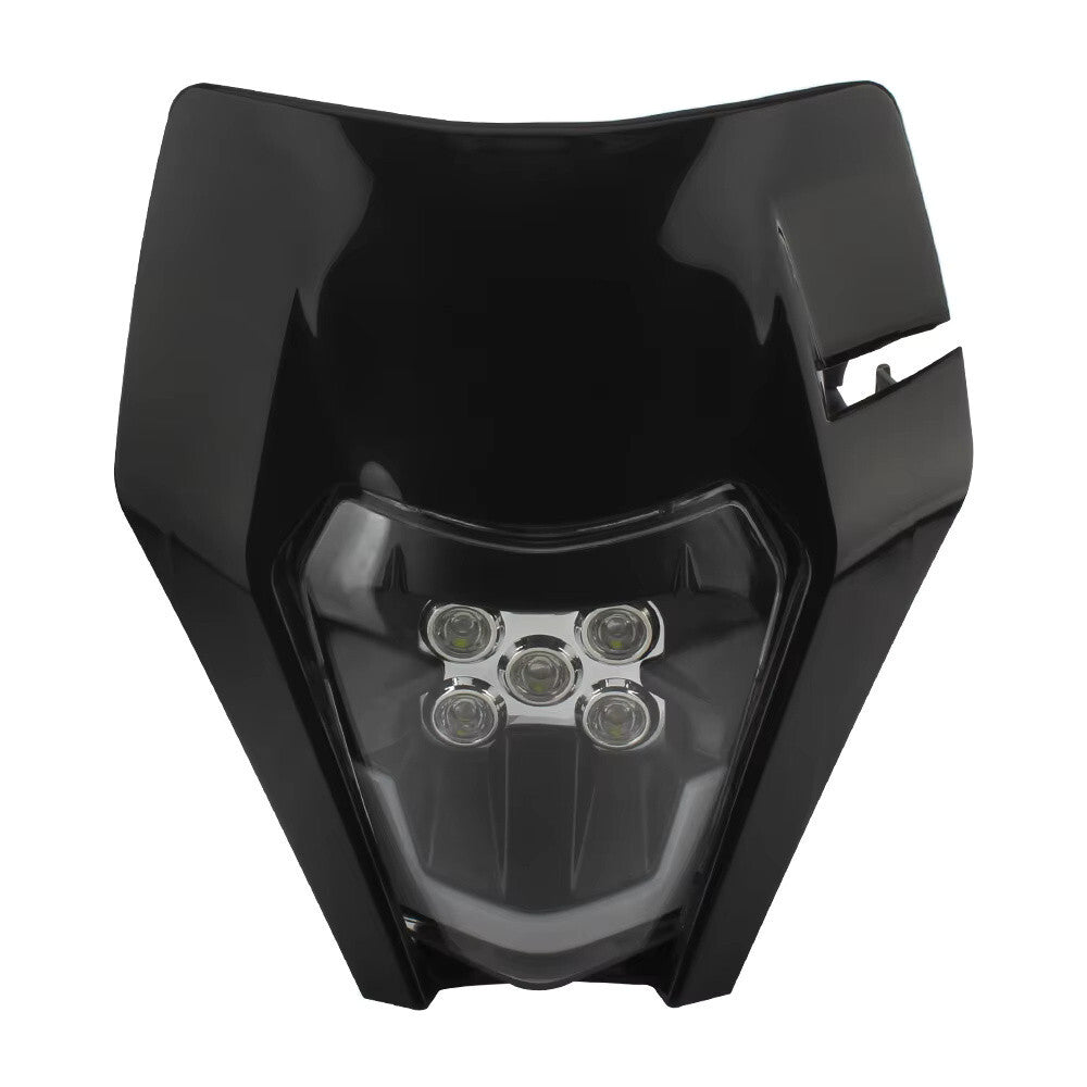 Universal Supermoto LED Headlight - For Kawasaki Suzuki Yamaha Motorcycle etc