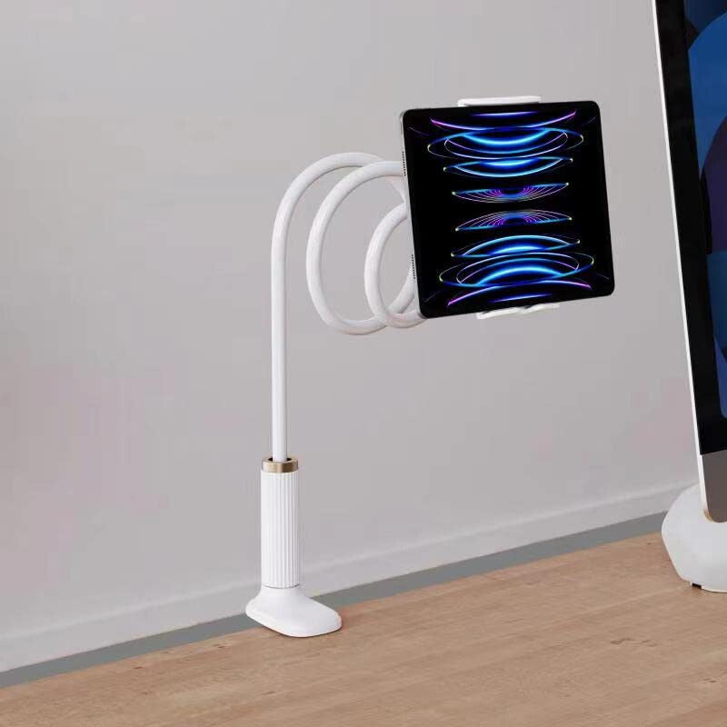 Adjustable Gooseneck Tablet Holder- Flexible Mount Bedside Stand Universal Ipad