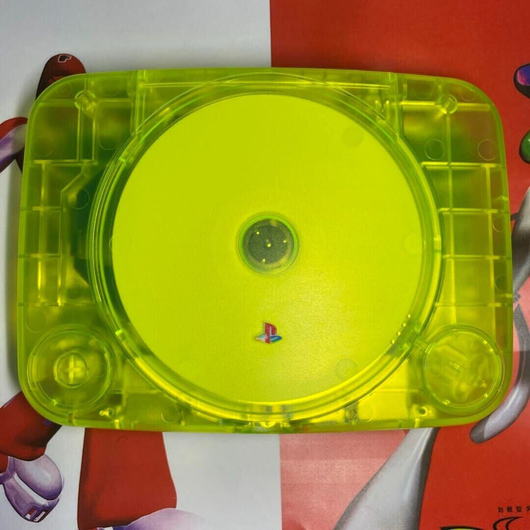 PS1 Replacement Shell / Casing / Case for PS One 1 Console - Translucent Green