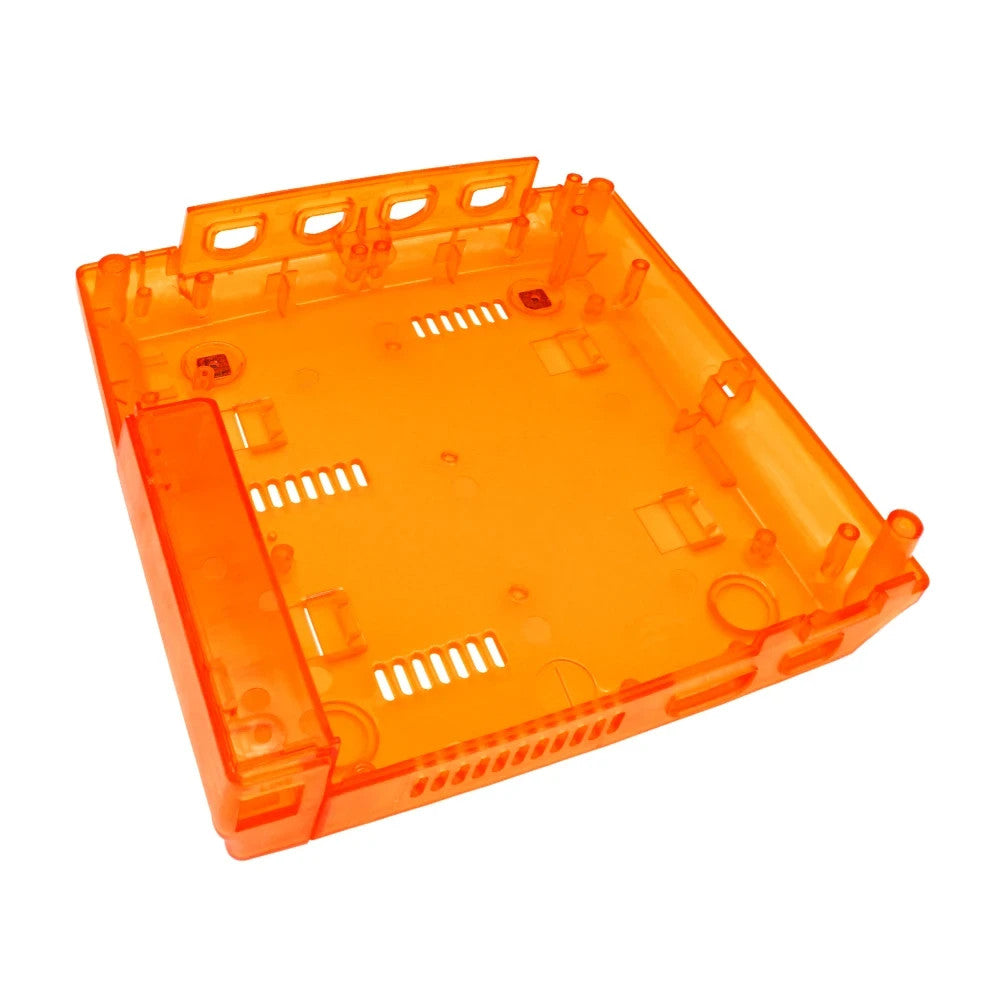 Replacement Casing / Shell / Case Sega Dreamcast Console - Transparent Orange