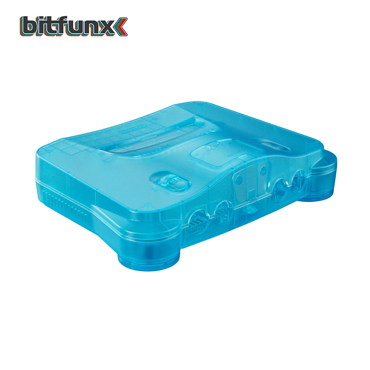 Replacement Casing / Shell / Case - Nintendo N64 Console - Translucent Ice Blue