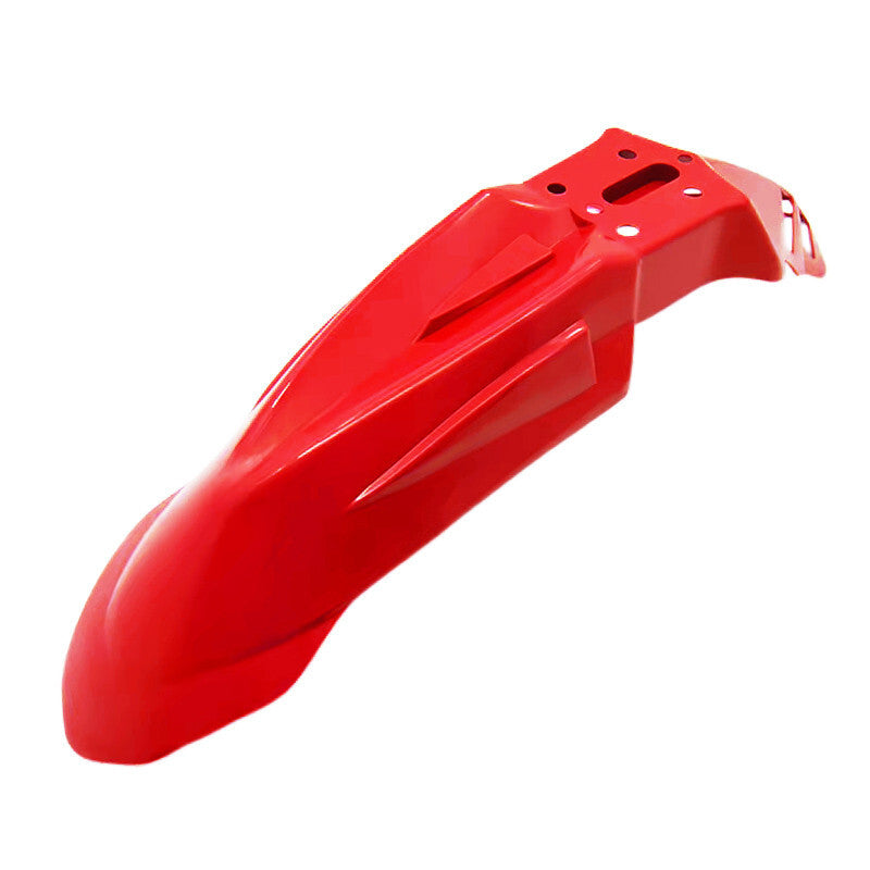 Universal Front Mudguard Fender - Supermoto / Motocross / Enduro Red Honda etc