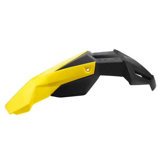 Universal Front Mudguard Fender - Supermoto / Motocross / Enduro Yelllow Suzuki