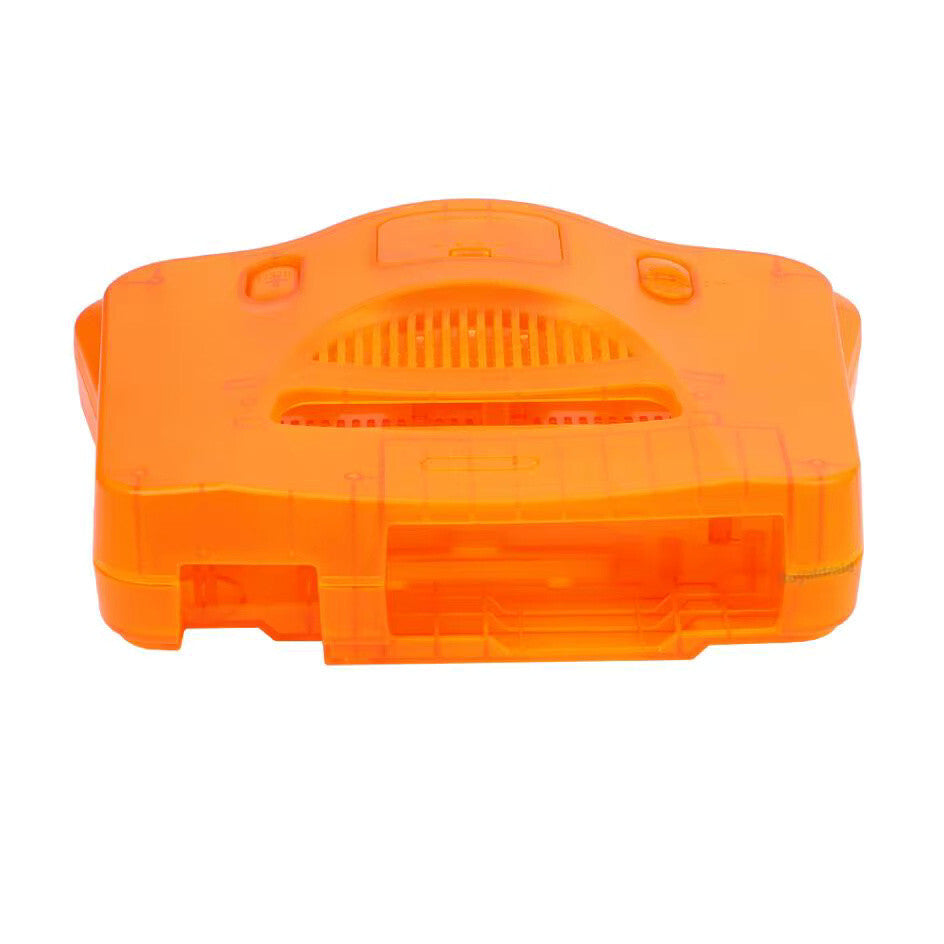 Replacement Casing / Shell / Case - Nintendo N64 Console - Translucent Orange
