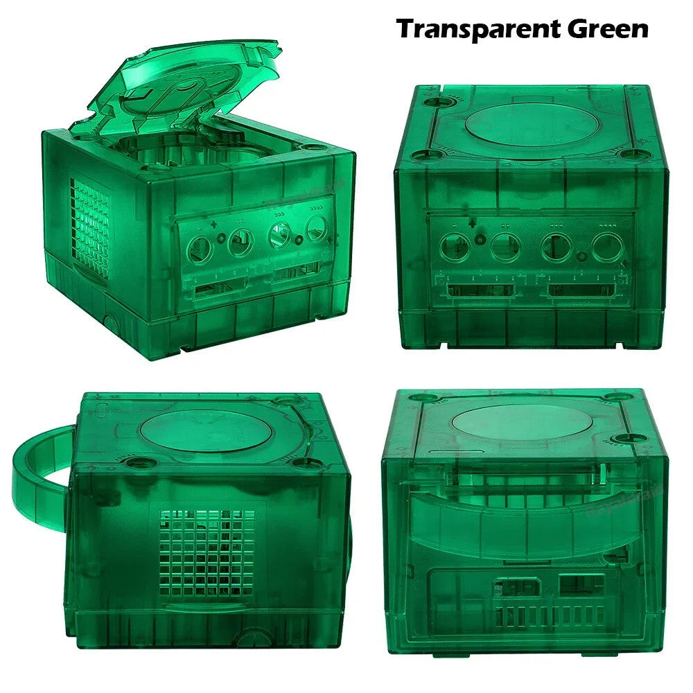 Replacement Casing / Shell / Case Nintendo Gamecube Console - Transparent Green