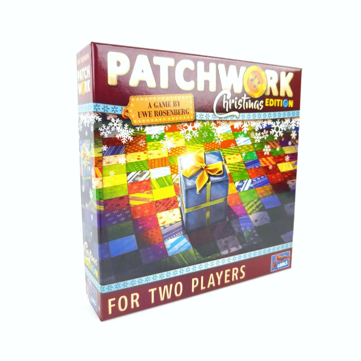 Patchwork Christmas Edition Family Game - Board Game for Two Players Funny Party