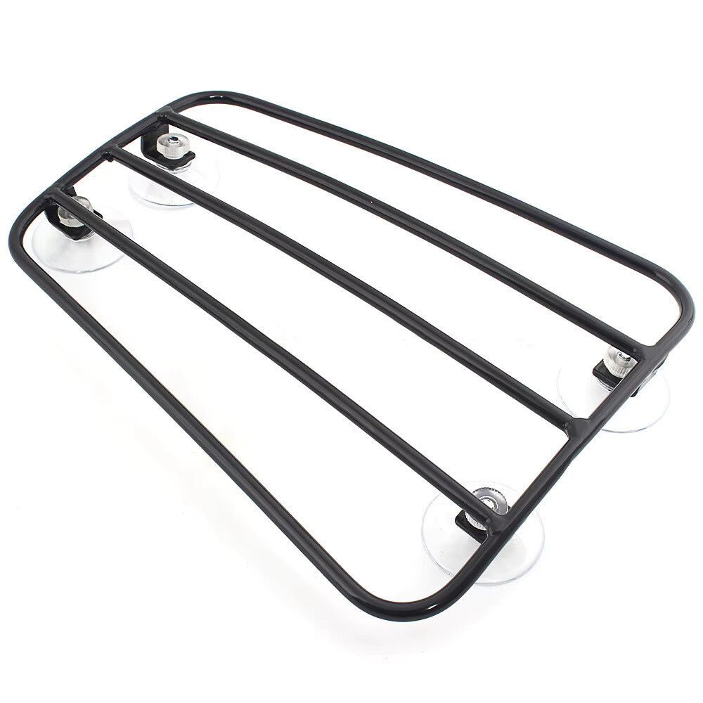 Motorcycle Fuel Tank Luggage Rack - Triumph Bonneville etc Universal Suction Cup