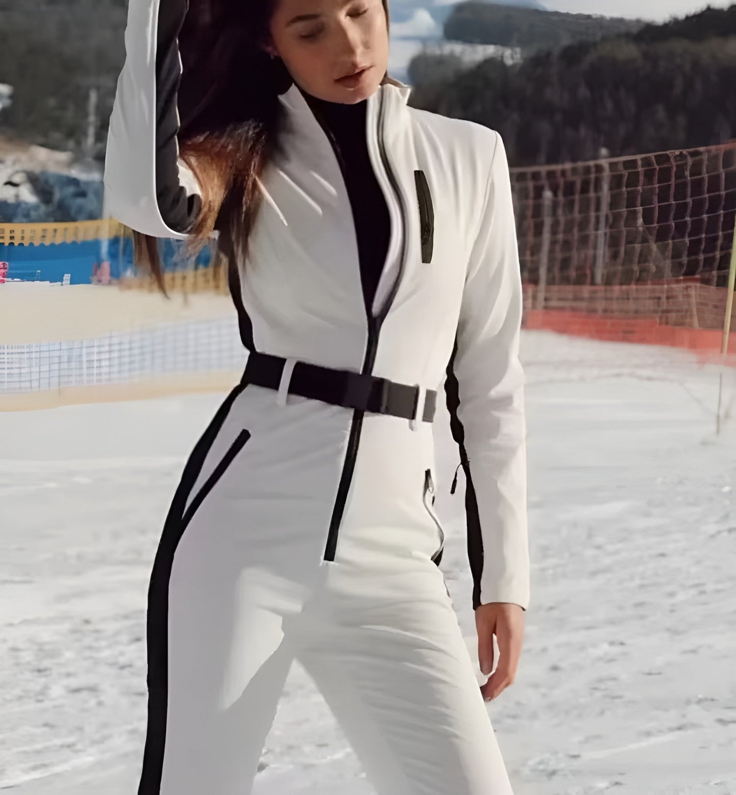 Women’s One Piece Insulated Ski Suit Snow Snowboard - Slimline flattering tight