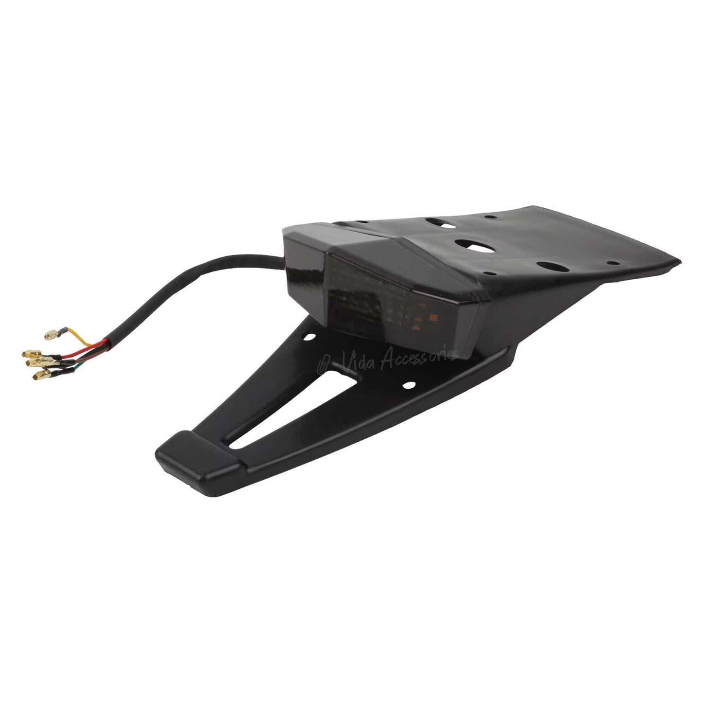 Tail Tidy With Integrated Rear Brake Light and Indicators LED Smoked Supermoto