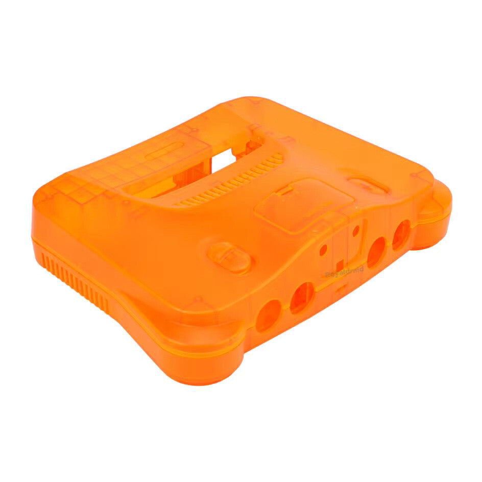 Replacement Casing / Shell / Case - Nintendo N64 Console - Translucent Orange