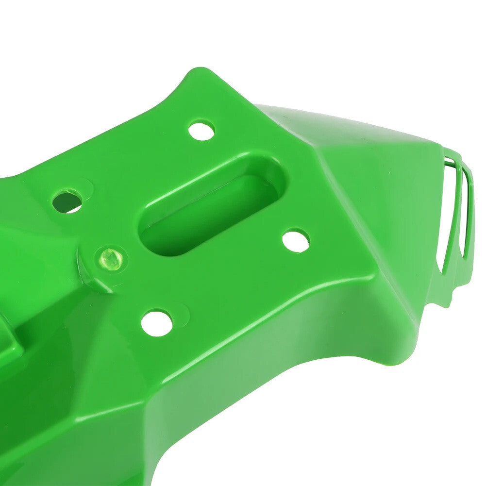 Universal Front Mudguard Fender - Supermoto / Motocross / Enduro Green Kawasaki