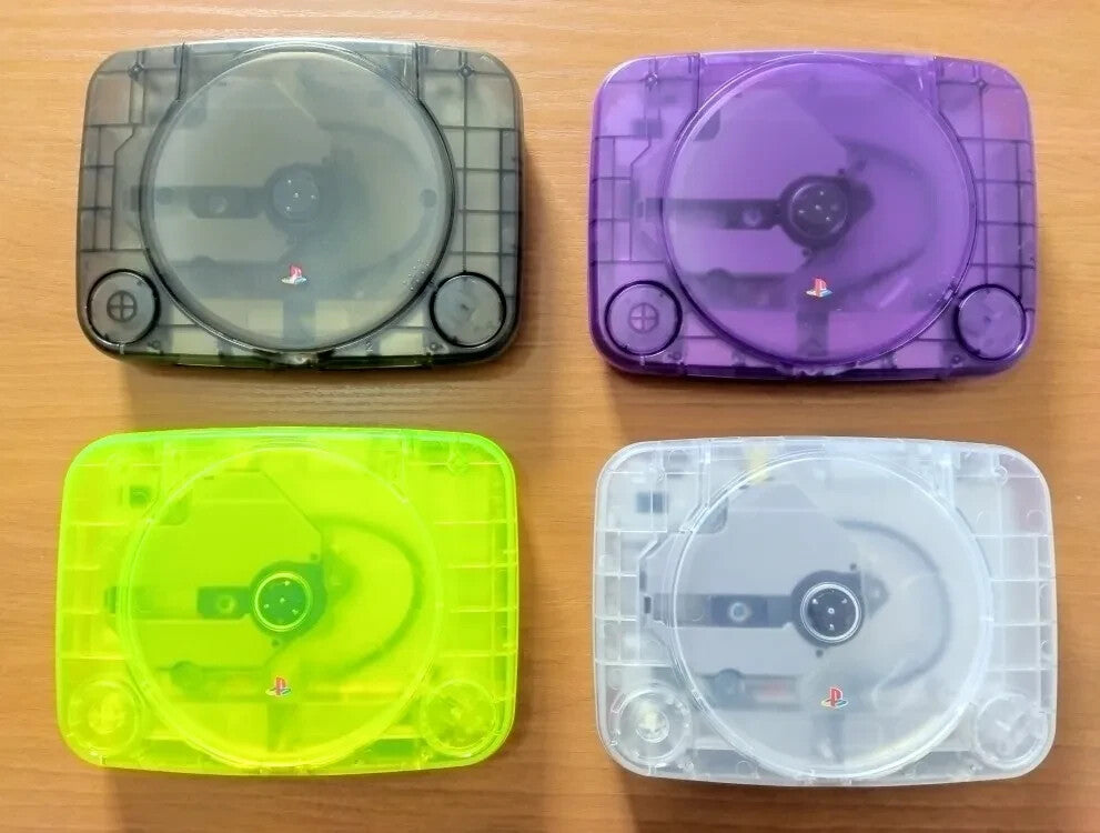 PS1 Replacement Shell / Casing / Case for PS One 1 Console - Translucent Green