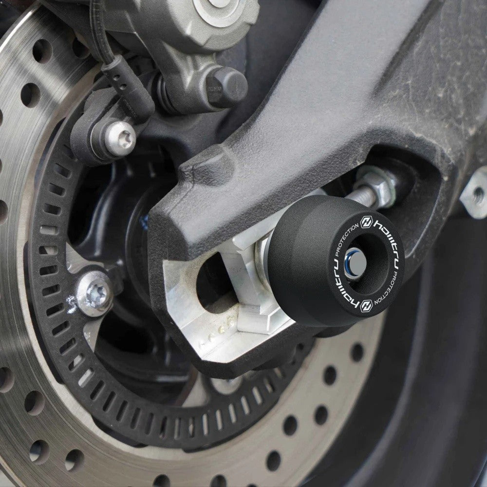 Triumph Daytona 660 Front + Rear Spindle Bobbins (2024 onward) Crash Protection