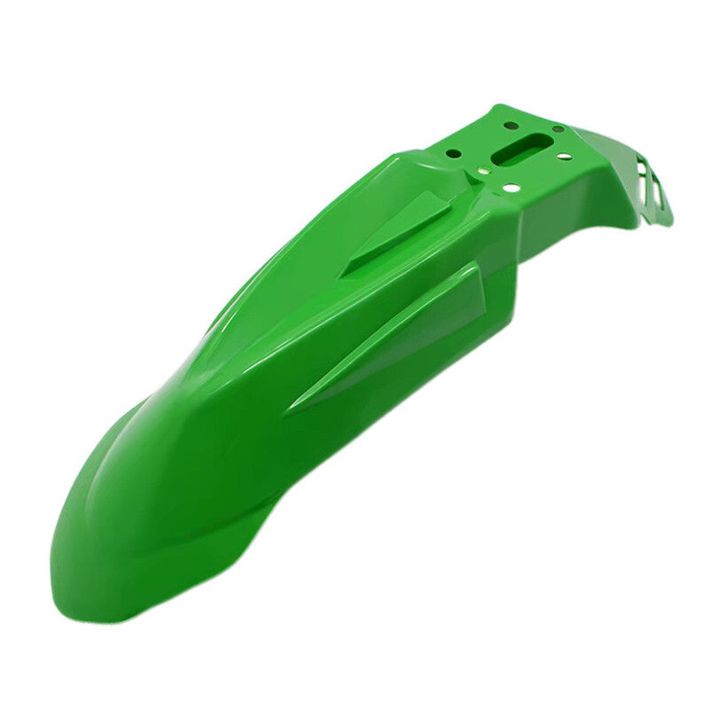 Universal Front Mudguard Fender - Supermoto / Motocross / Enduro Green Kawasaki