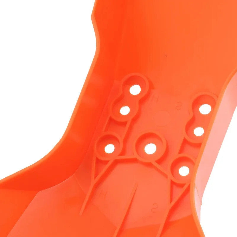 Universal Supermoto Front Mudguard Fender - Enduro Orange KTM / Yamaha Etc