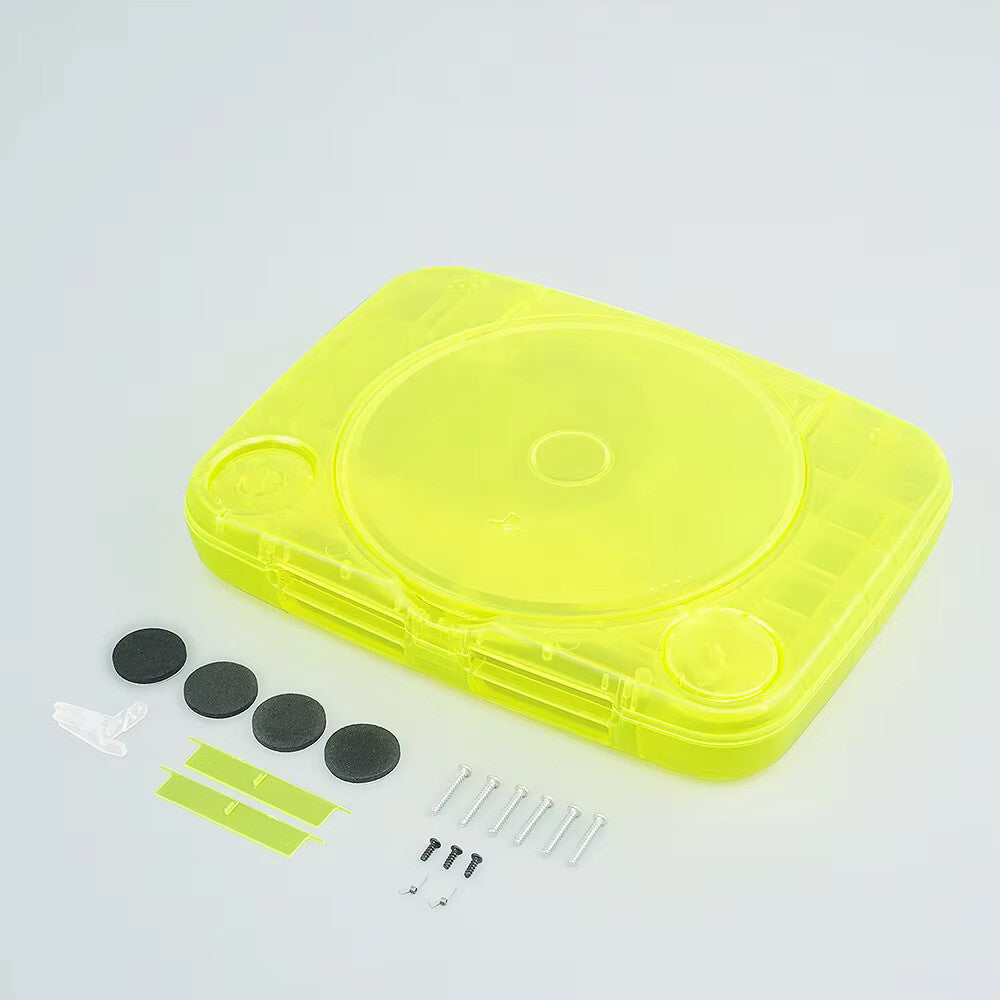 PS1 Replacement Shell / Casing / Case for PS One 1 Console - Translucent Green