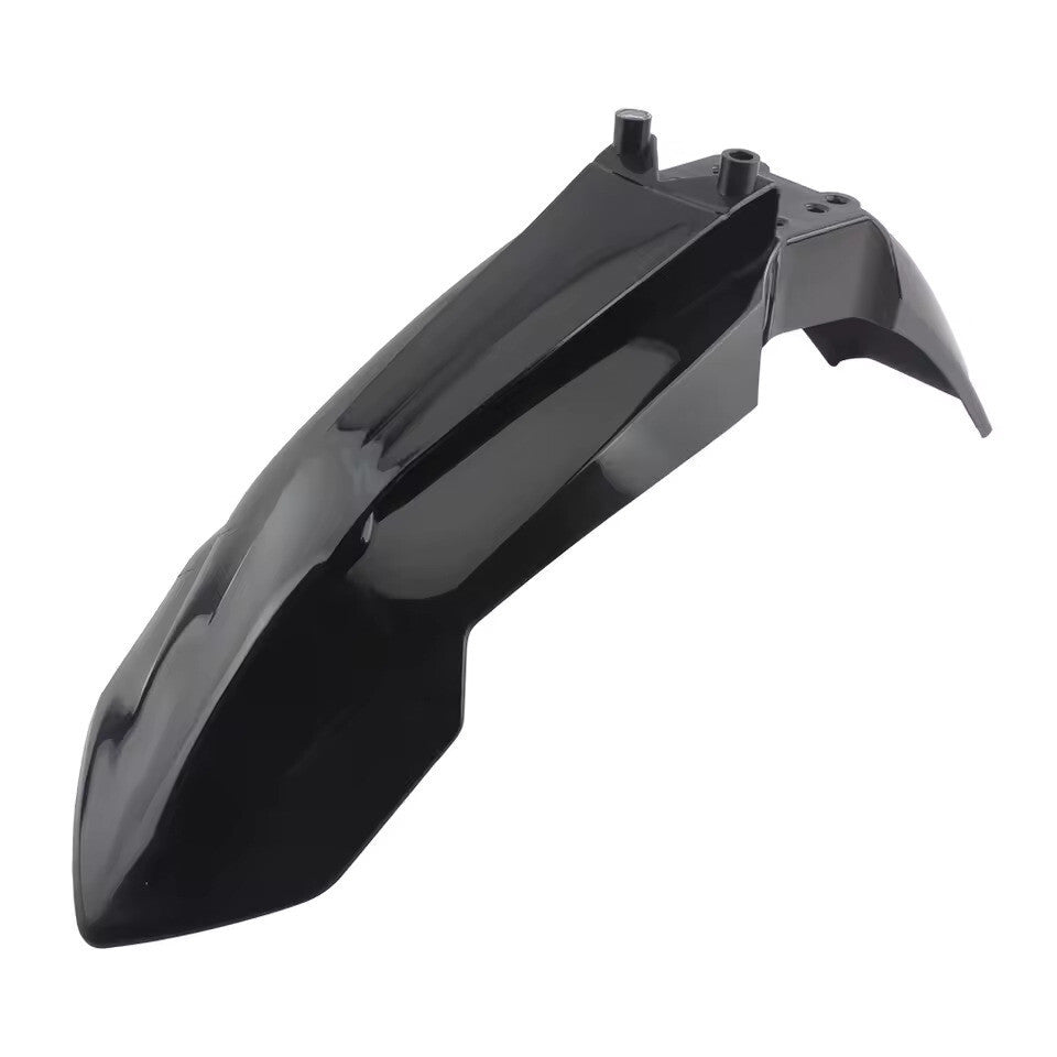 Universal Supermoto Front Mudguard Fender - Enduro Black KTM / Yamaha Etc