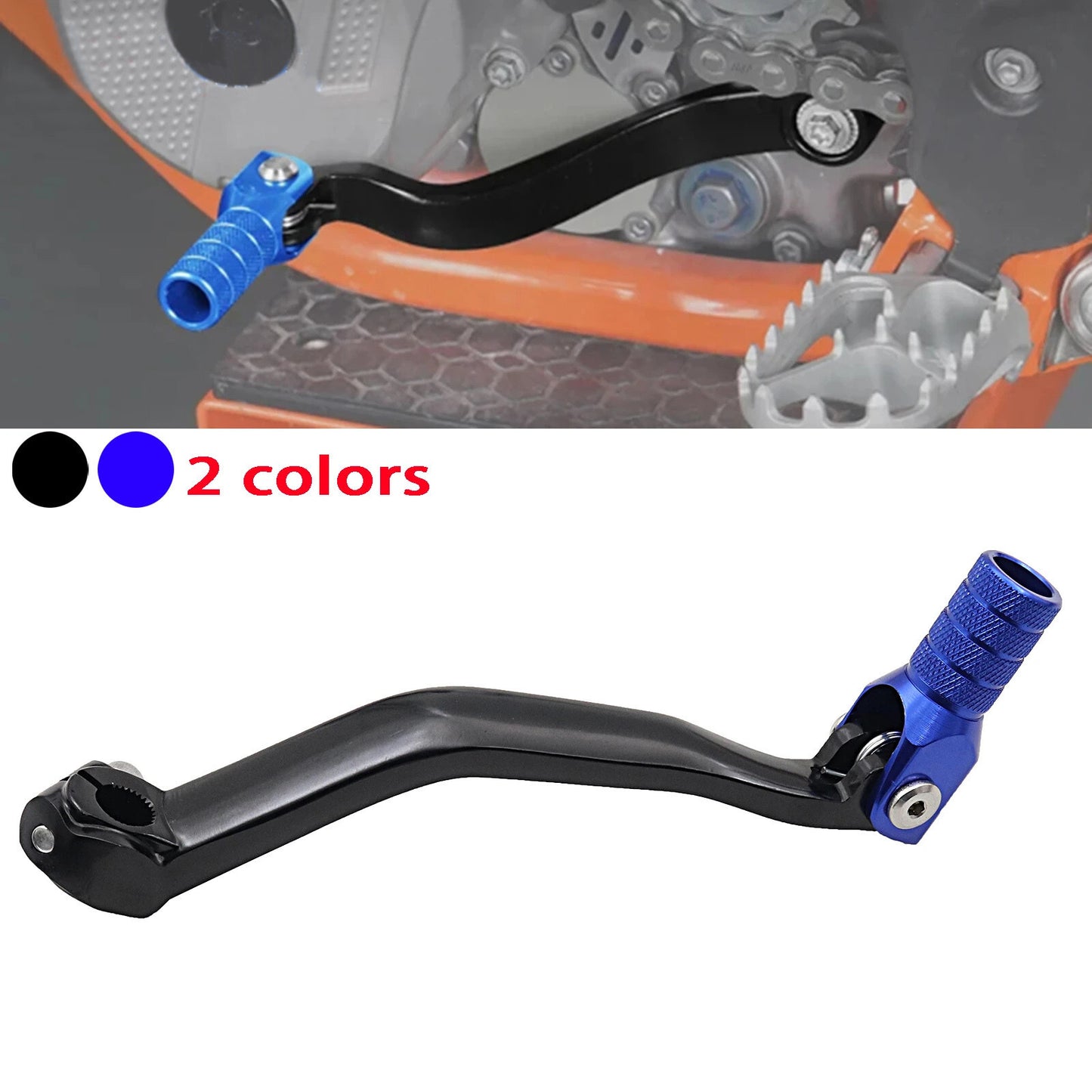 Gear Shifter Shift Lever - Yamaha YZ 125 250 YZ125 YZ250 YZ125X YZ250X Blue