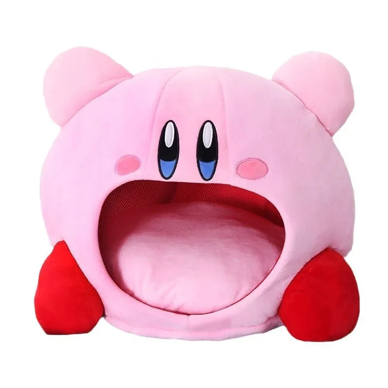 Kirby Cute Cat / Pet Bed - Animal Pillow Pink Hat Plush Toy Cat Nintendo
