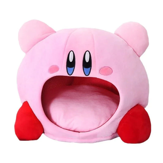 Kirby Cute Cat / Pet Bed - Animal Pillow Pink Hat Plush Toy Cat Nintendo