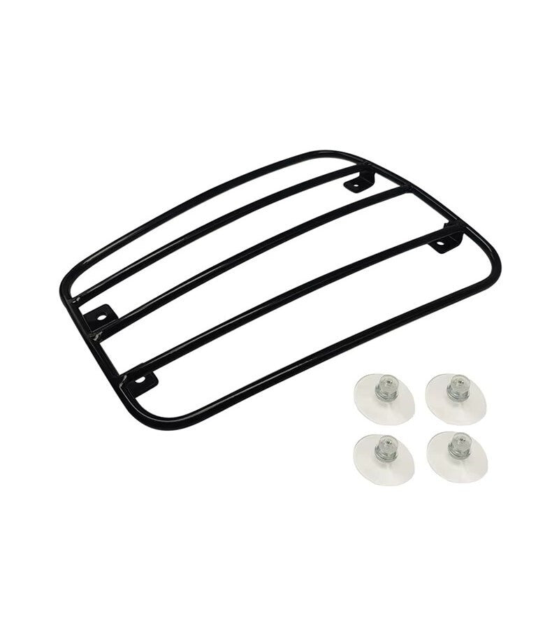 Motorcycle Fuel Tank Luggage Rack - Triumph Bonneville etc Universal Suction Cup
