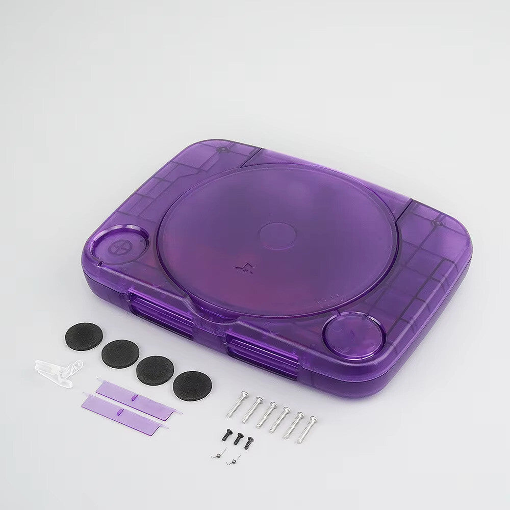 PS1 Replacement Shell / Casing / Case for PS One 1 Console - Translucent Purple