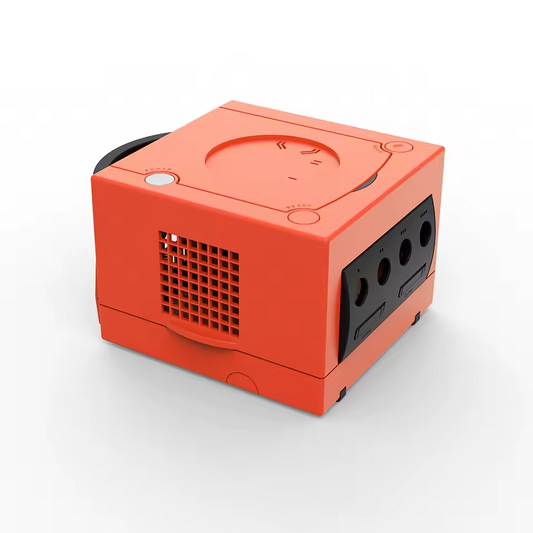 Replacement Casing / Shell / Case Nintendo Gamecube Console - Warm Red / Orange