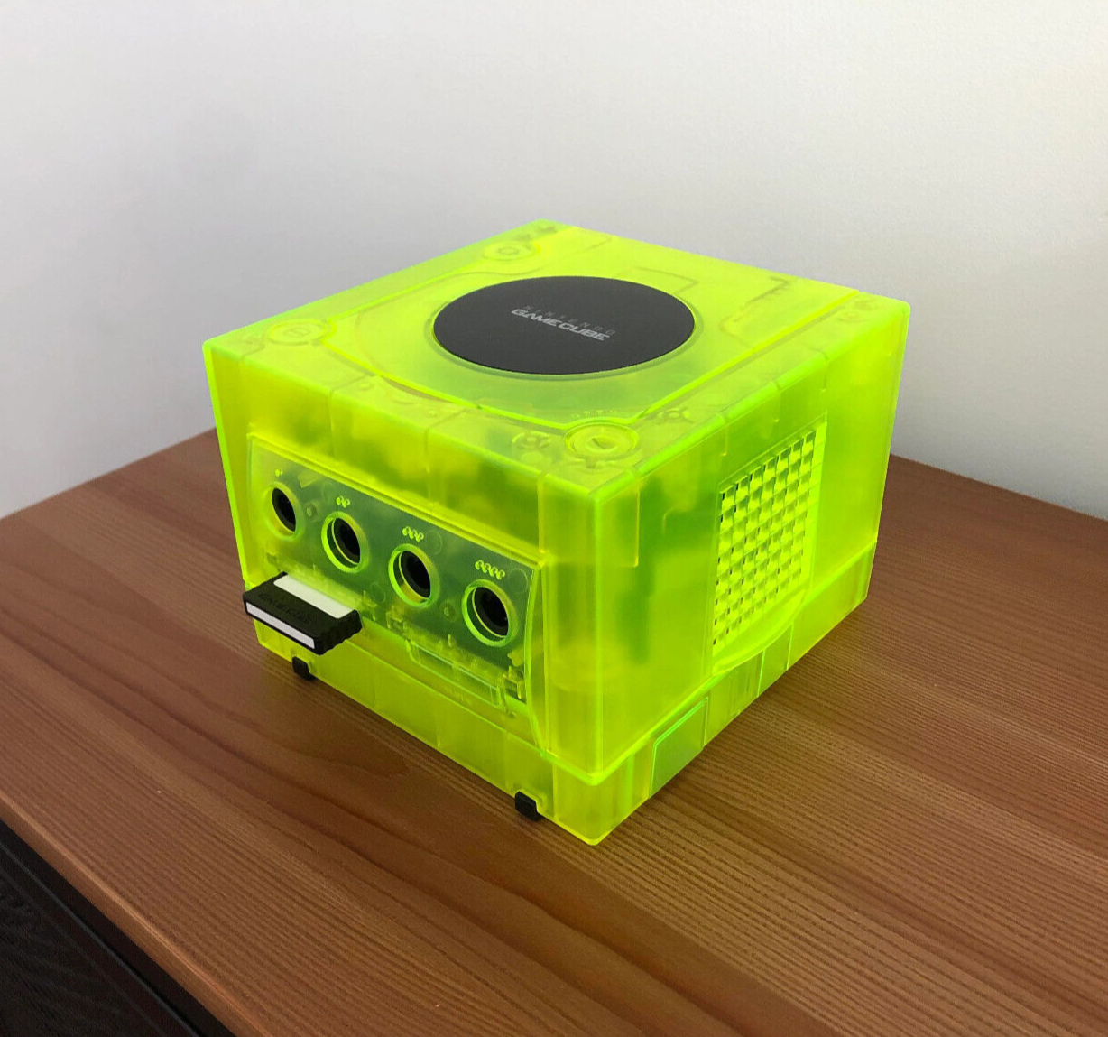 Replacement Casing / Shell / Case Nintendo Gamecube Console - Transparent Green