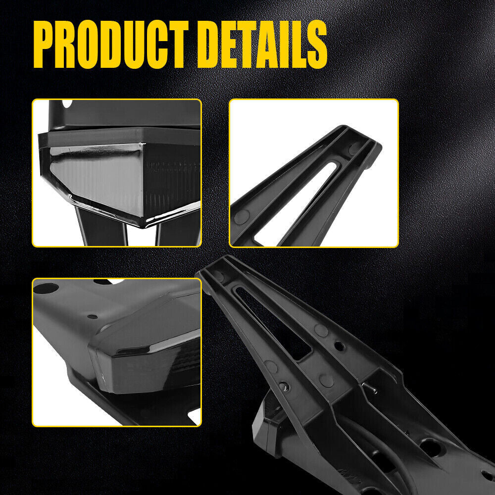 Tail Tidy With Integrated Rear Brake Light Clear - LED Supermoto Enduro Univeral