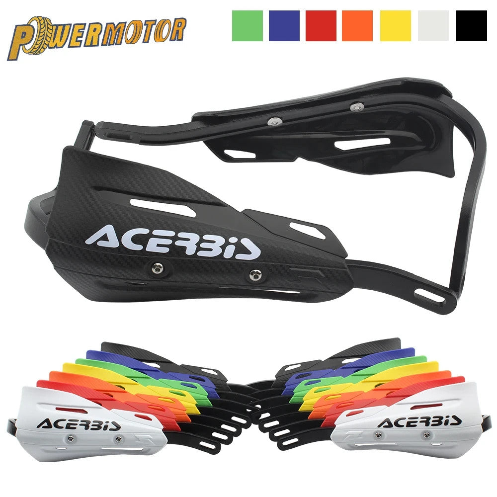 Orange Handlebar Bar Guards Motocross Enduro - Mount Kit KTM etc Hand Guard