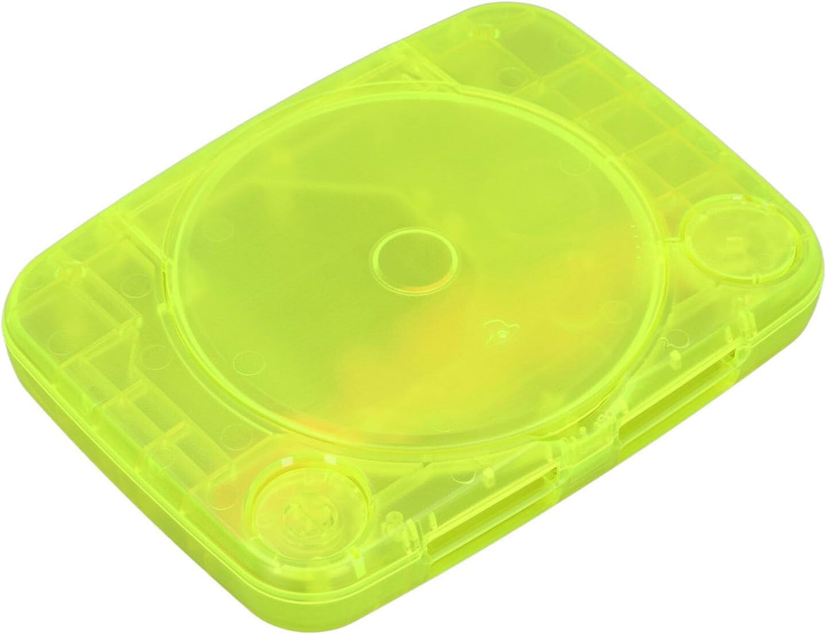 PS1 Replacement Shell / Casing / Case for PS One 1 Console - Translucent Green
