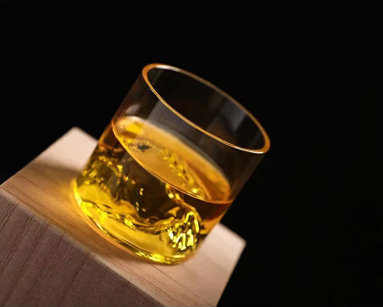 Mount Fuji Japanese Whiskey Drinking Glass Gift Set + Box - Fathers Day Mountain