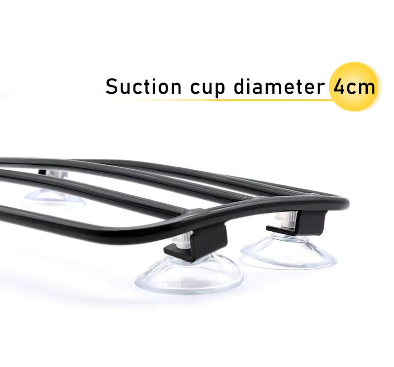Motorcycle Fuel Tank Luggage Rack - Triumph Bonneville etc Universal Suction Cup