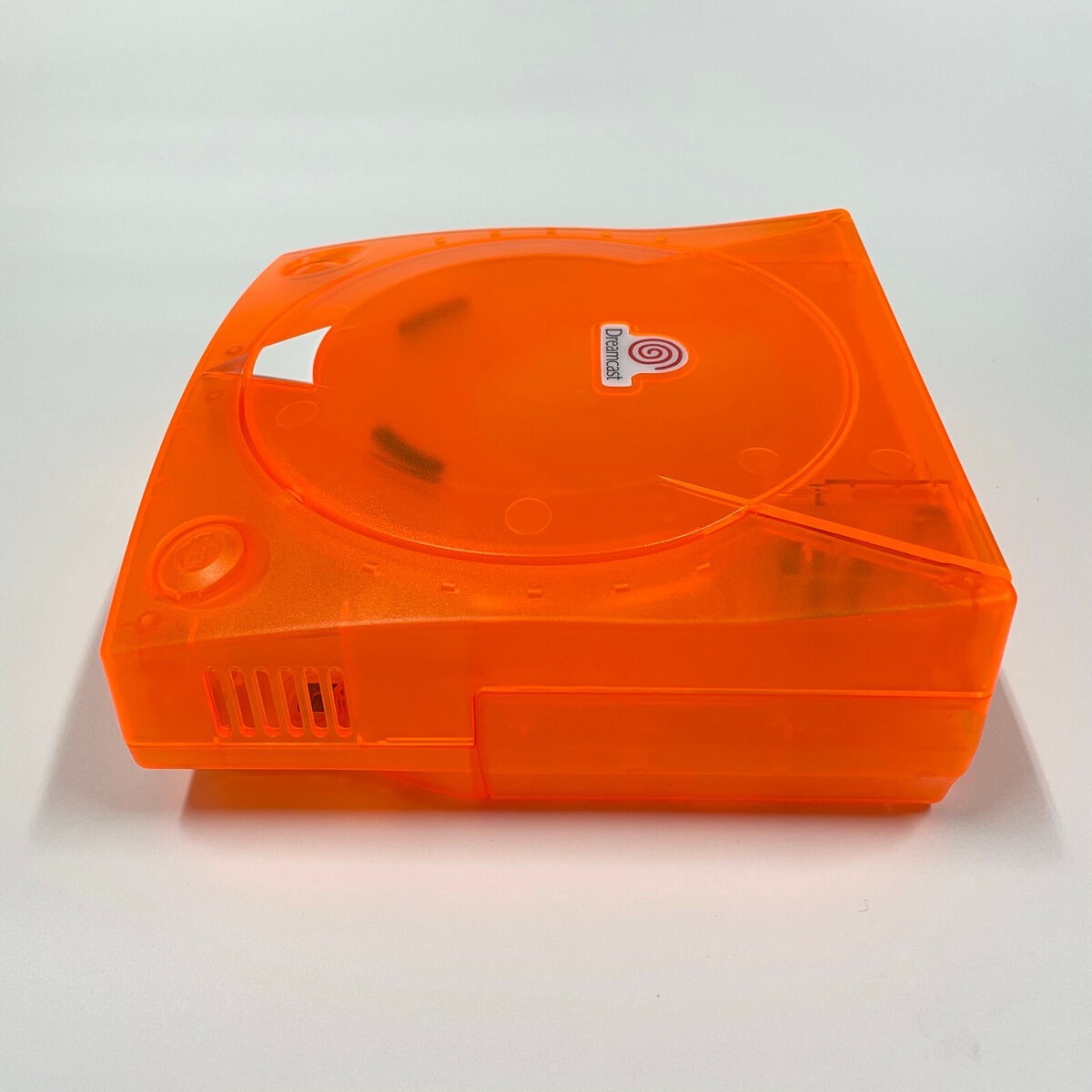 Replacement Casing / Shell / Case Sega Dreamcast Console - Transparent Orange