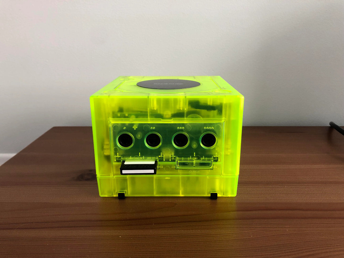 Replacement Casing / Shell / Case Nintendo Gamecube Console - Transparent Green