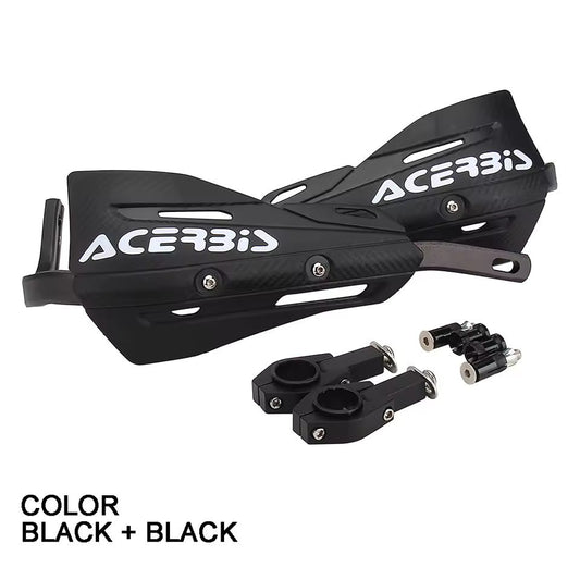 Black Handlebar Bar Guards Motocross Enduro - Mount Kit KTM etc Hand Guard