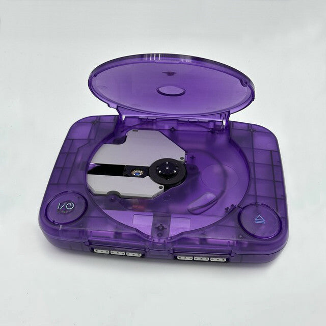 PS1 Replacement Shell / Casing / Case for PS One 1 Console - Translucent Purple