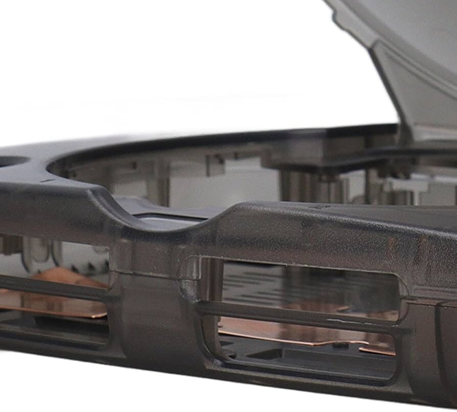 PS1 Replacement Shell / Casing / Case for PS One 1 Console - Translucent Black