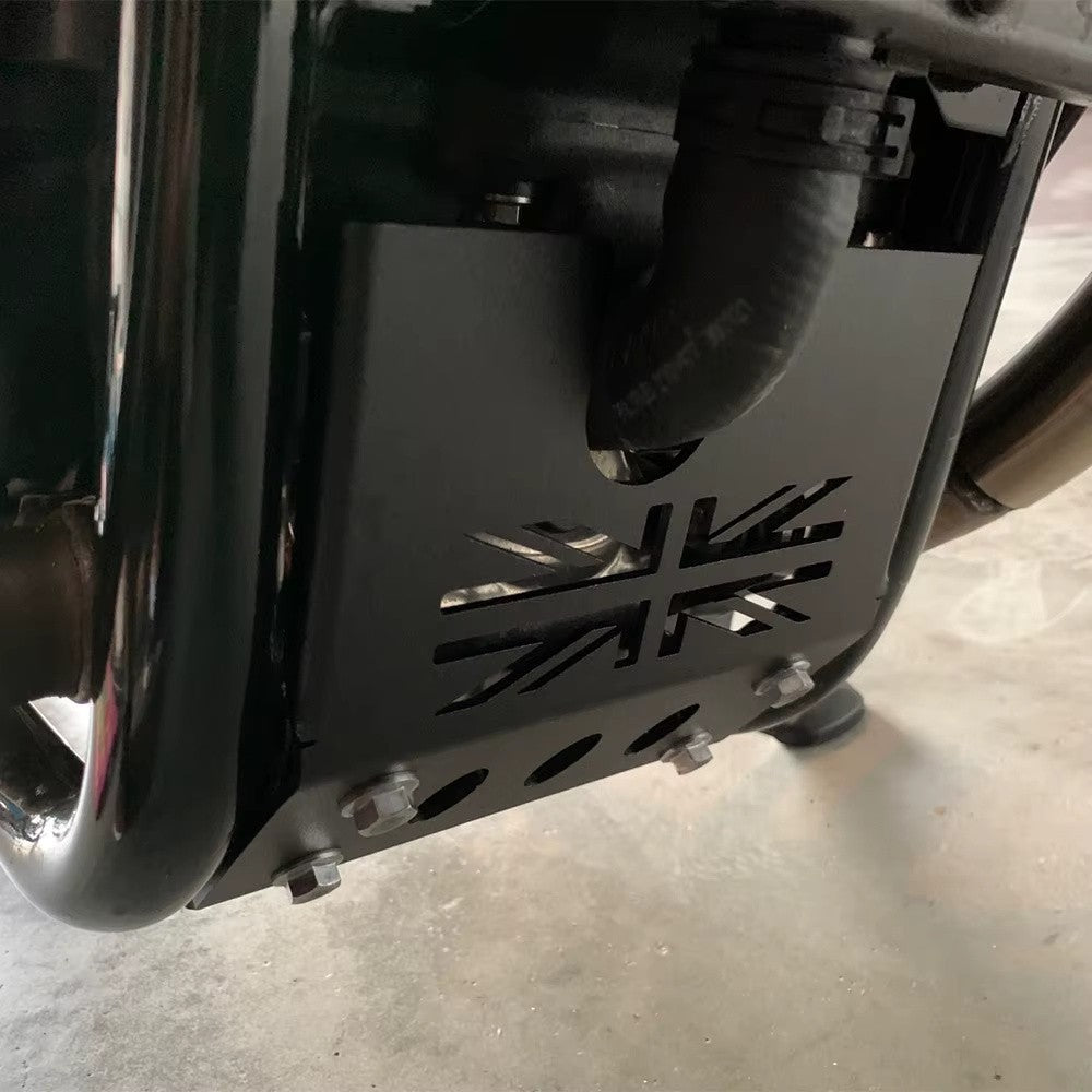 Engine Protector Guard Cover Skid Plate For Triumph Bonneville Bobber T100 17UP